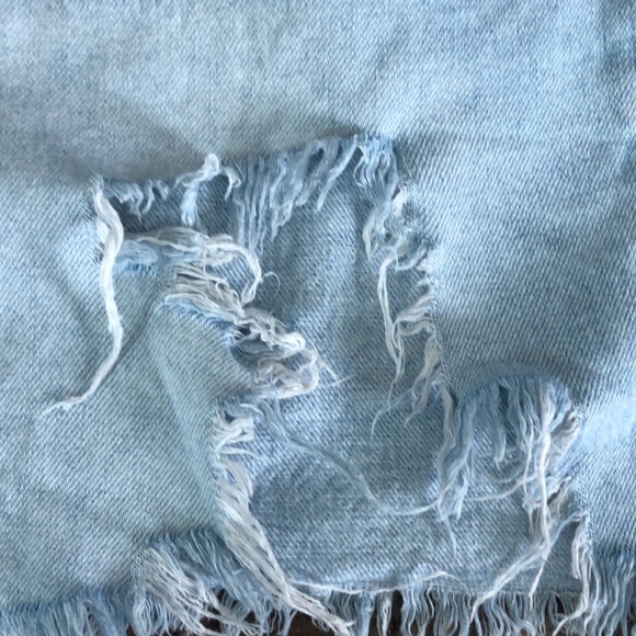 BDG Distressed Jean Skirt - Picture 5 of 5
